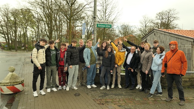 Schülergruppe aus Litauen